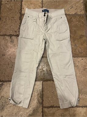 Democracy Men's Cream Cargo Utility Pants